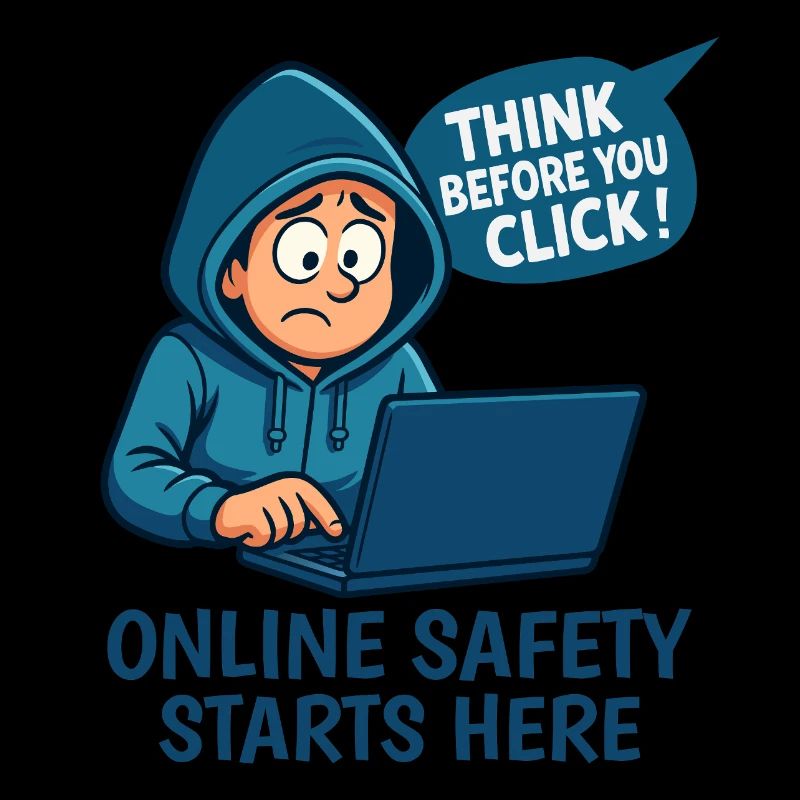 Denk nach bevor du klickst - Online Sicherheit