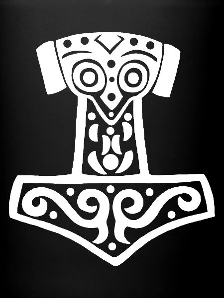 Marteau de Thor (blanc)