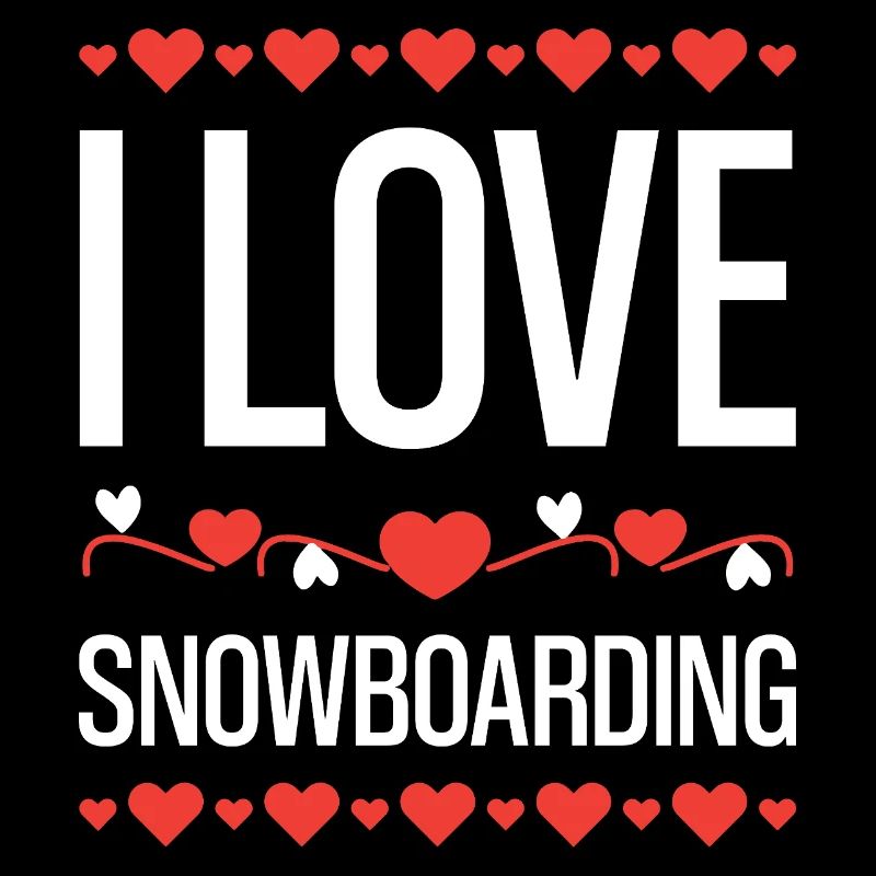 J’adore le snowboard