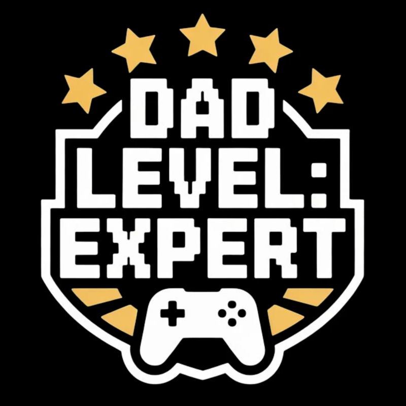 Papa Level Experte Gaming Shirt