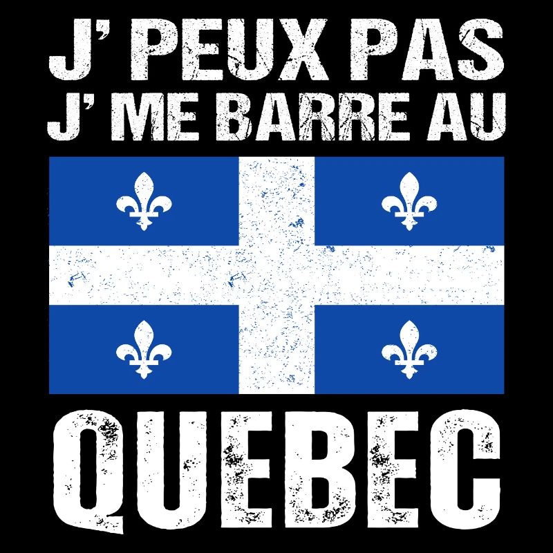 Ich kann nicht in Quebec gehen Quebec Geschenk