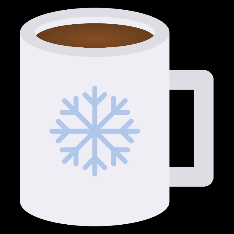 Snowflake Frost Mug Design