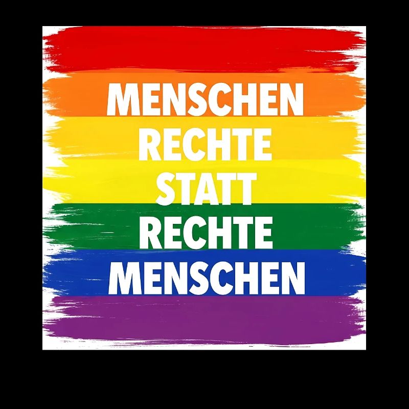 Human rights instead of right-wing people against hate