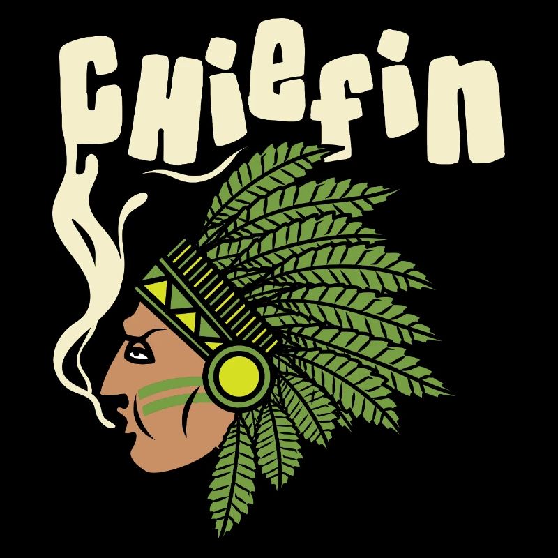 Illustration de profil de coiffe Chiefin