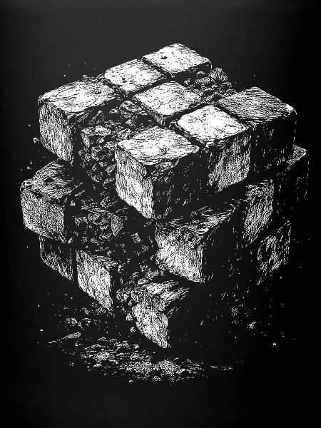 Géométrie du cube de briques