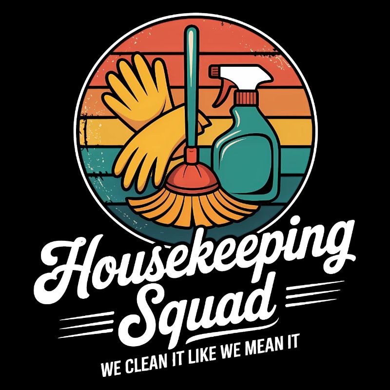 Funny Cleaning Design