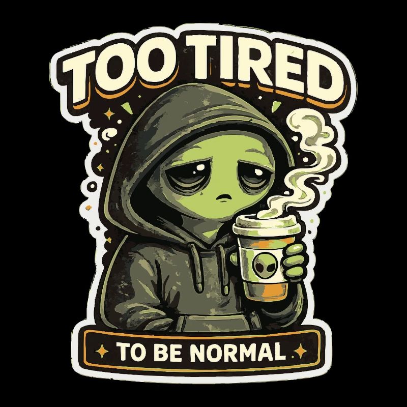 Trop fatigué pour être un extraterrestre normal