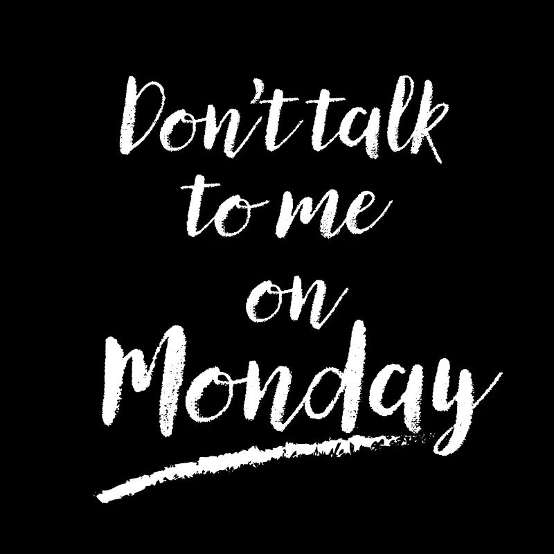 Mondays can be tough! This funny design with the p