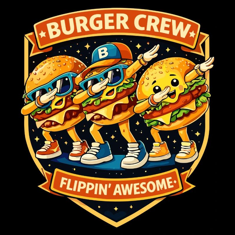 Burger Crew Flippin' Awesome - Danse du Dabbing Dab