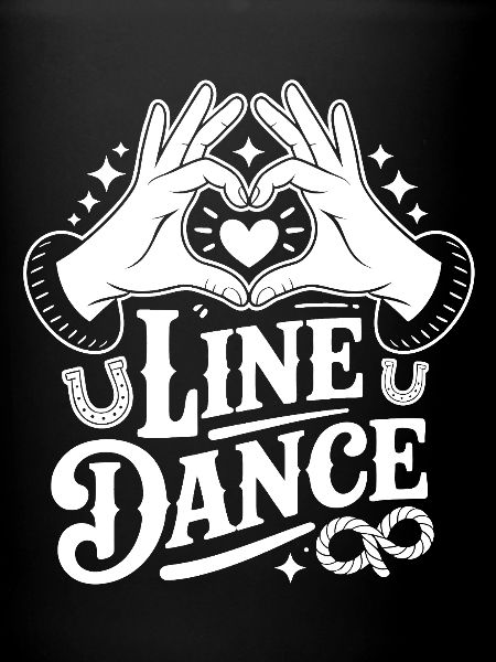 Line Dance Heart-Hand Logo