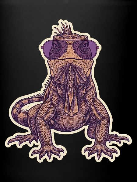 Funny Iguana Sunglasses