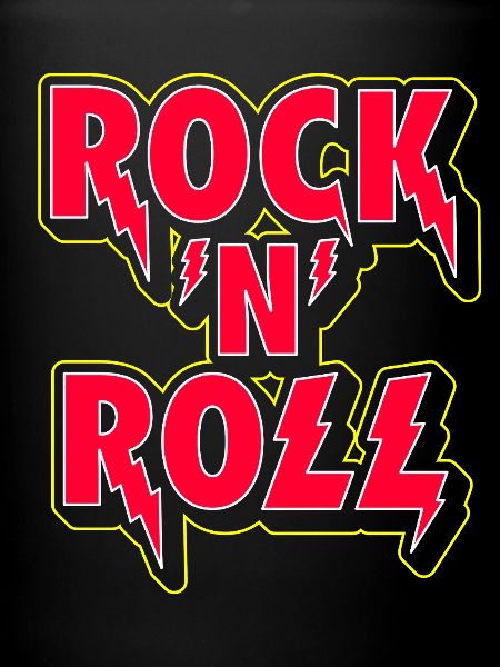 Rock 'N' Roll 3D Logo