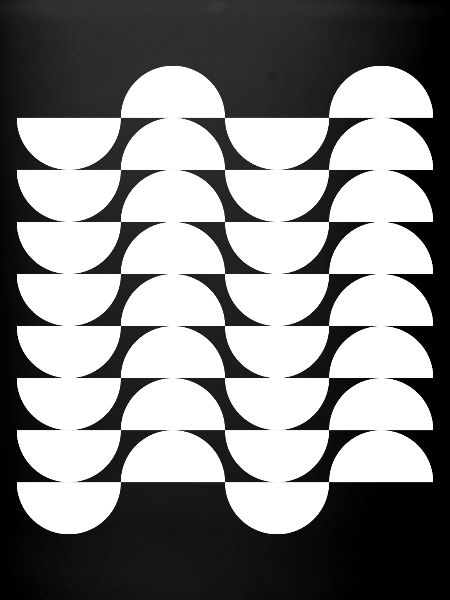 Wavegrid Half-Circle Pattern
