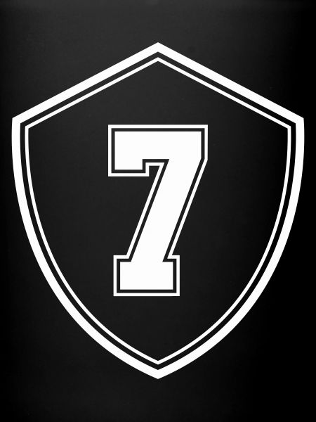 Sieben Schild Symbol