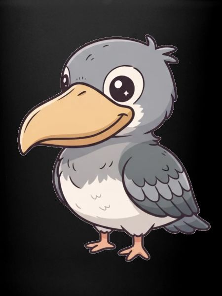 Schuhschnabel Vogel