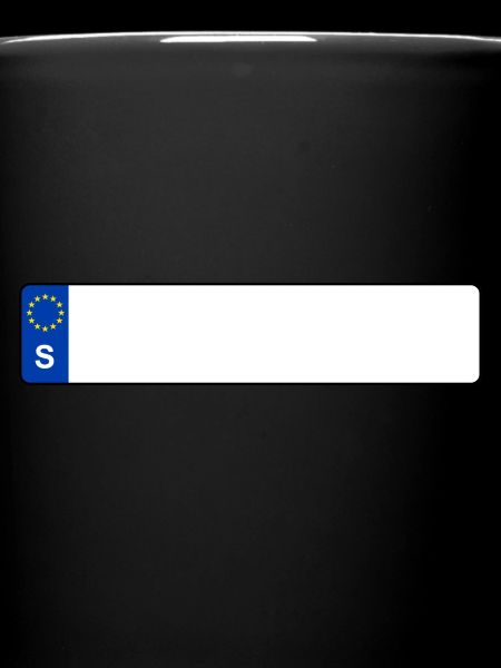 plaque d'immatriculation S