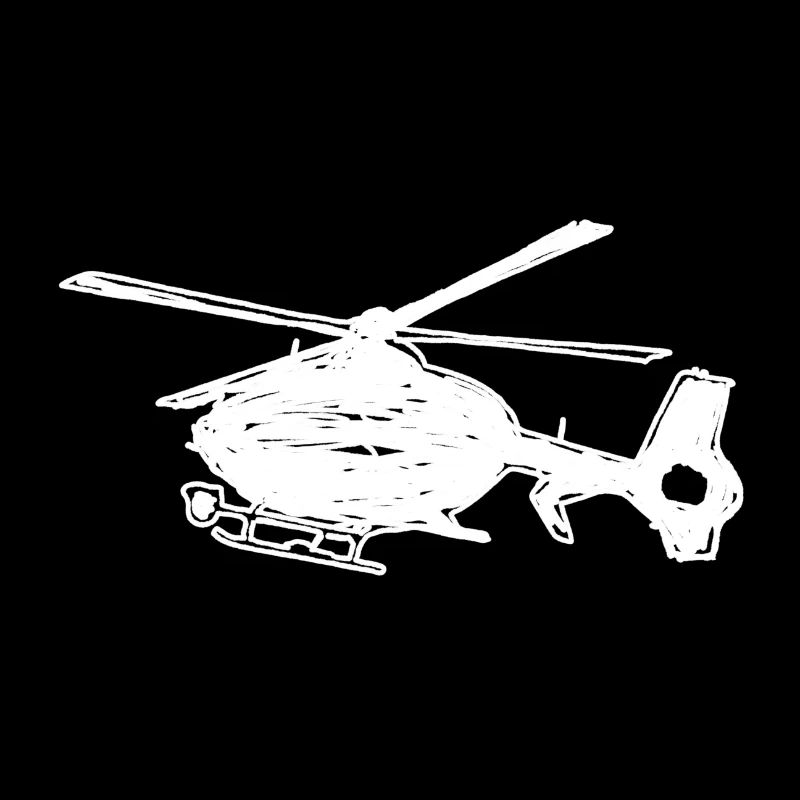 Hubschrauber Pilot fliegne Helicopter Geschenk