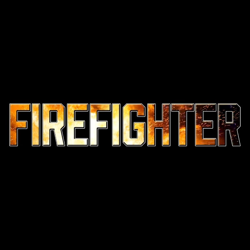 FIREFIGHTER lettering