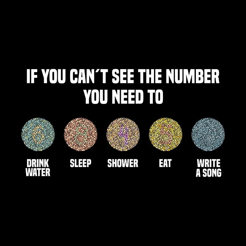 Ishihara Numbers - Write A Song