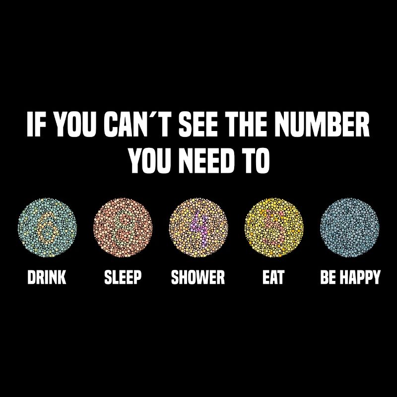 Ishihara Numbers - Be Happy