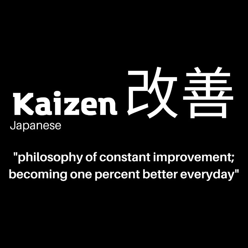 Dicton japonais Kaizen