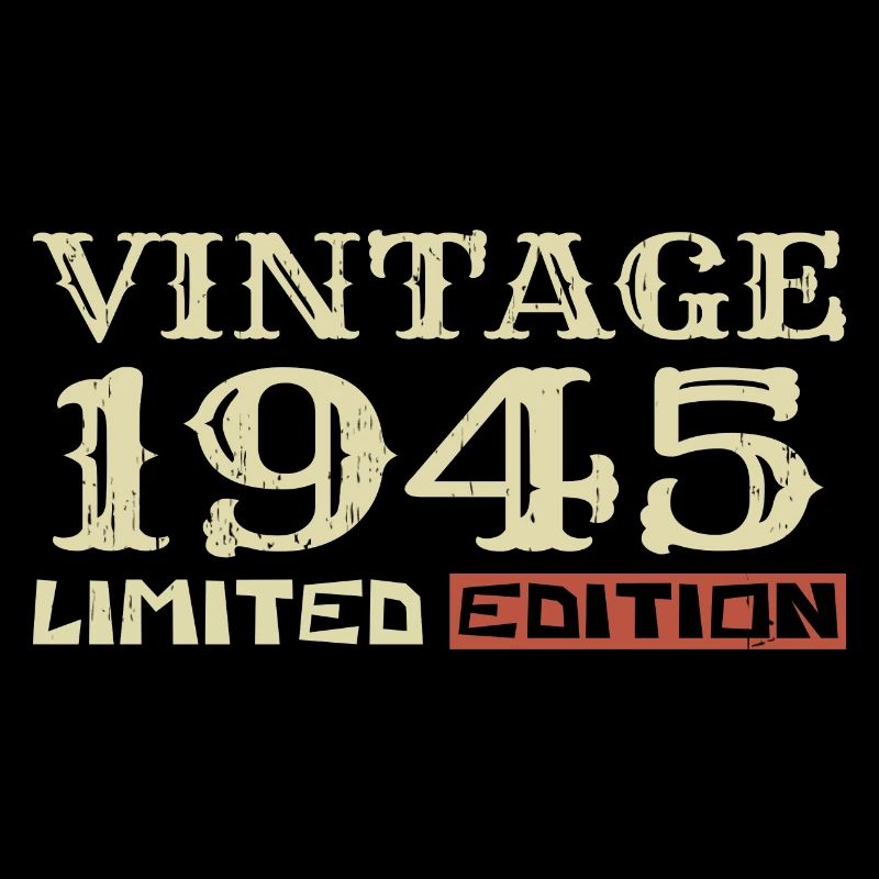 1945 Vintage: 79. Geburtstag, einzigartiges Retro-Geschenk