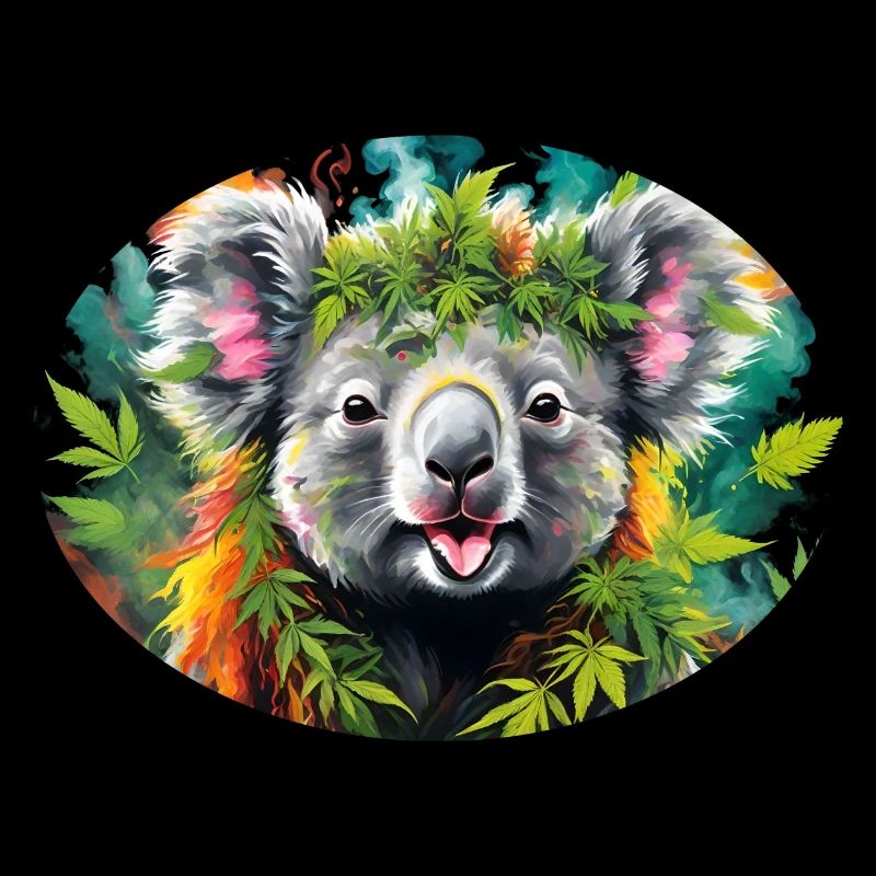 Psychodelic Koala
