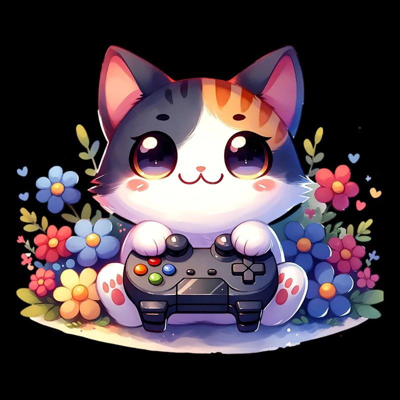 Cat play game