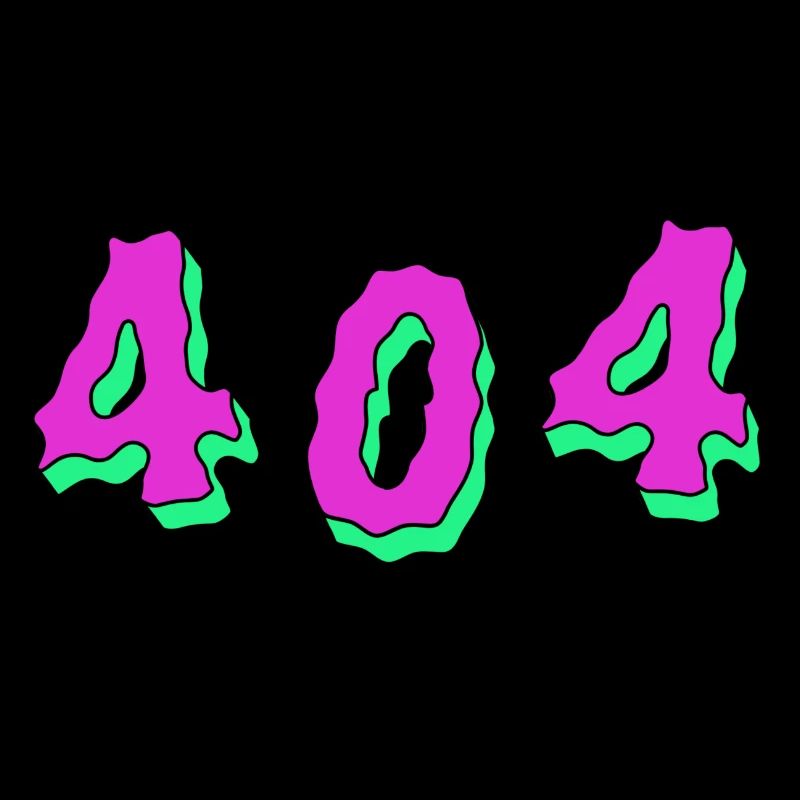 404 Fehlercode Minimalistisches Design für Programmierer