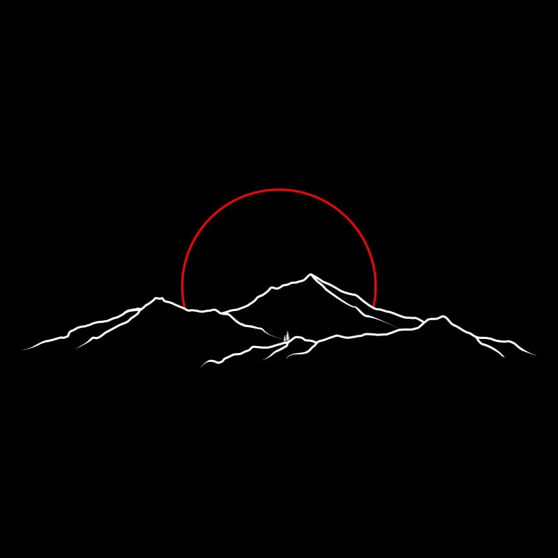 Mountain sketch