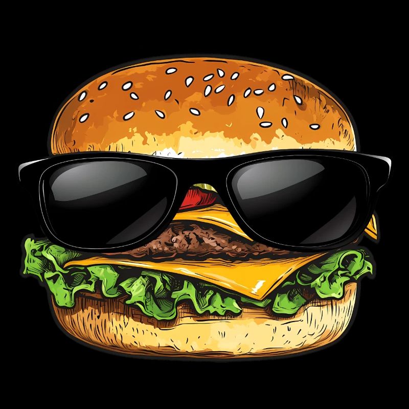 Hamburger Sonnenbrille Burger