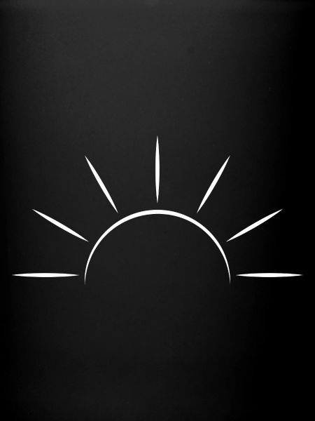 Sunrise white - Minimal Design