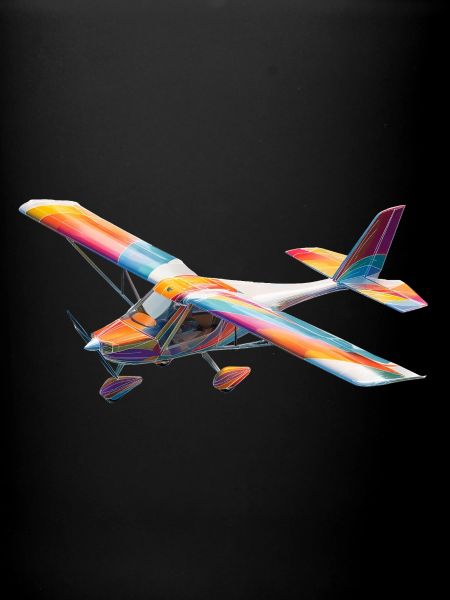 RC Rainbow Airplane Pattern