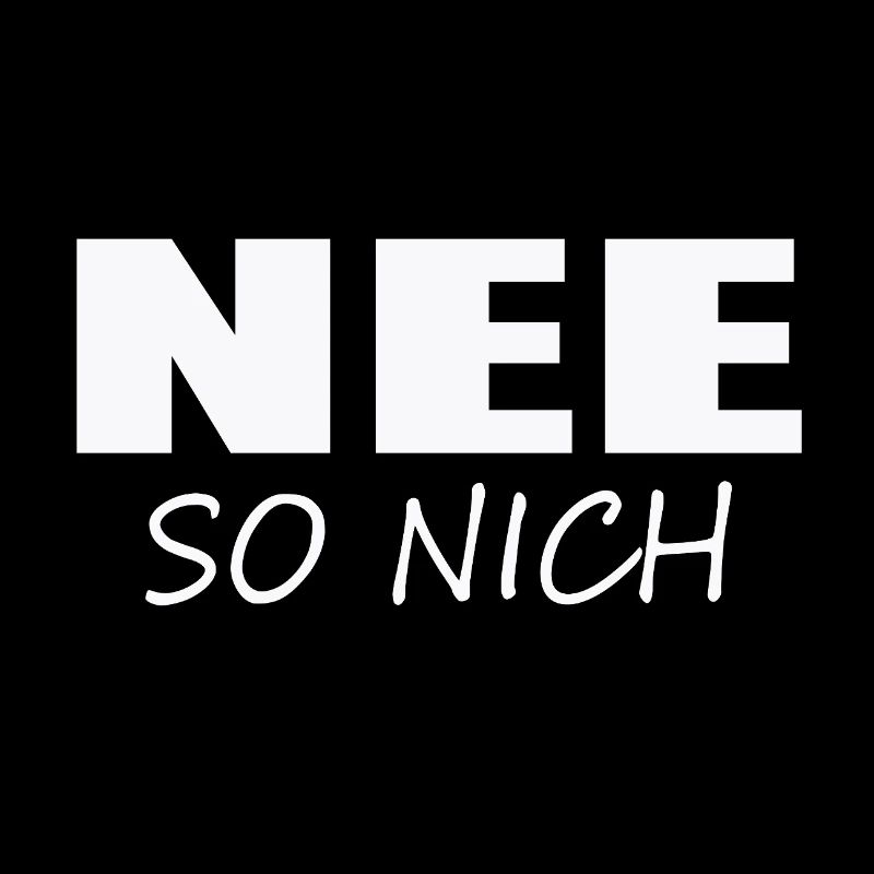 NON, PAS COMME ÇA