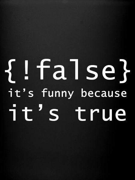 Boolean Pun: It's True