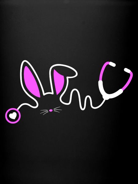 Stethoscope Bunny Whimsy