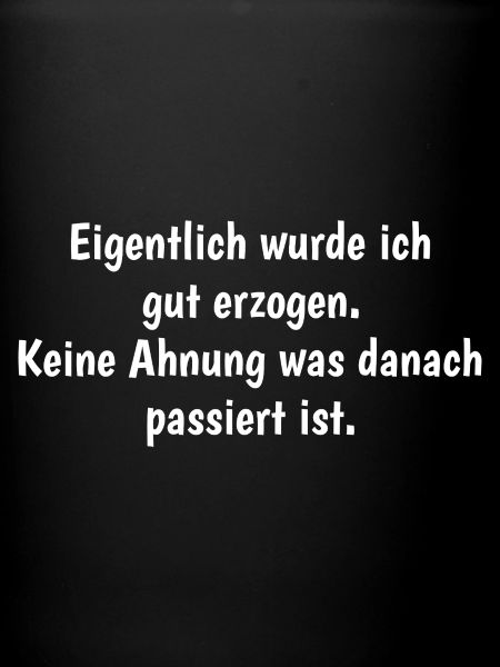 Witziger Spruch