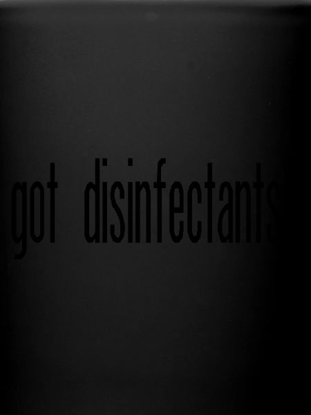 got disinfectants?