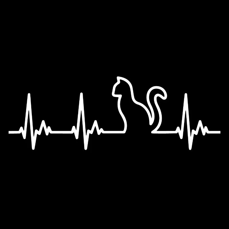 Katze Kätzchen Herzschlag Herzfrequenz EKG