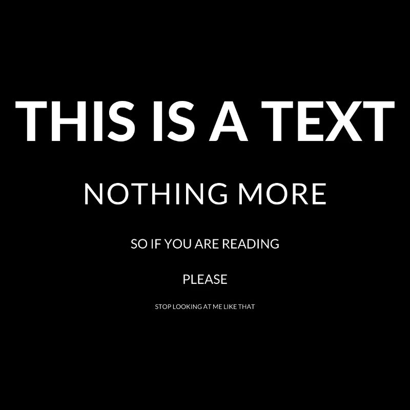C’EST UN TEXTE