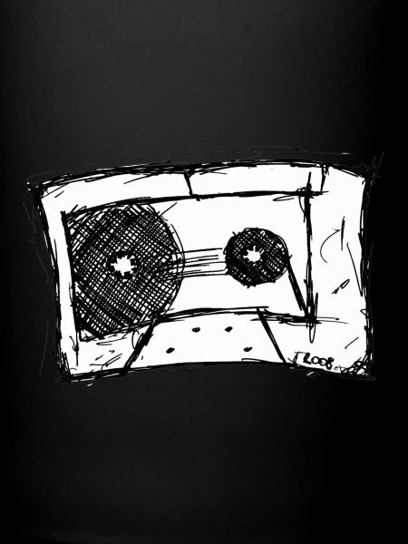 Cassette - black and white