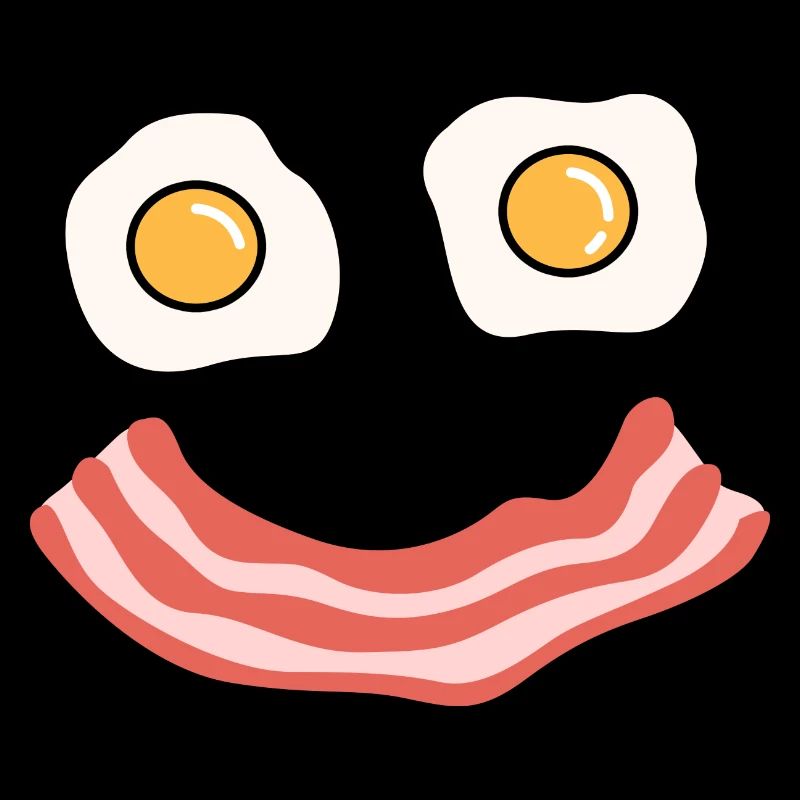 egg bacon Design for a funny designs lovers and