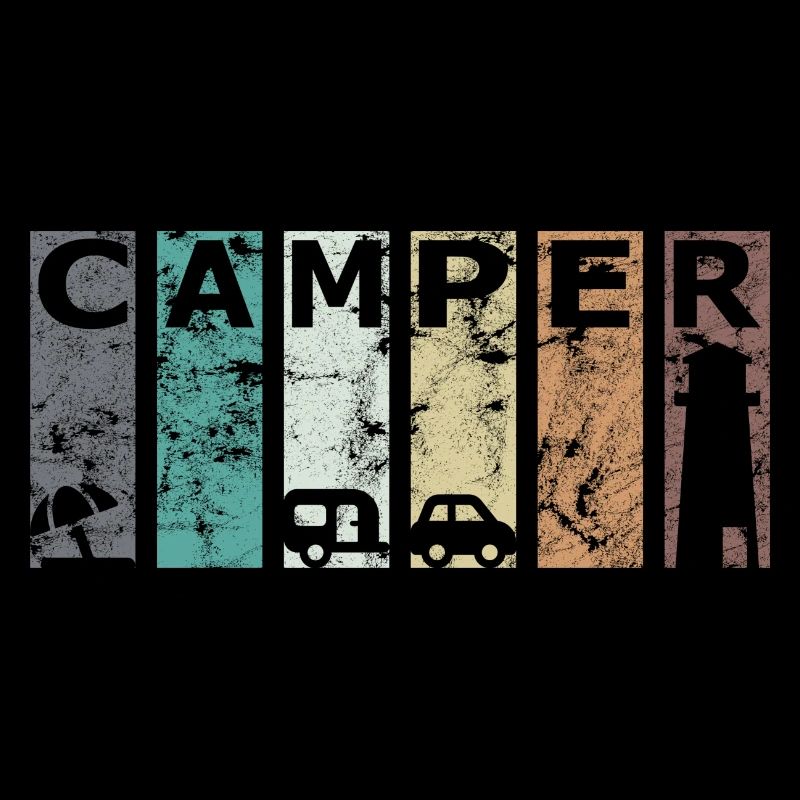Camp Wohnwagen Camper Leuchtturm