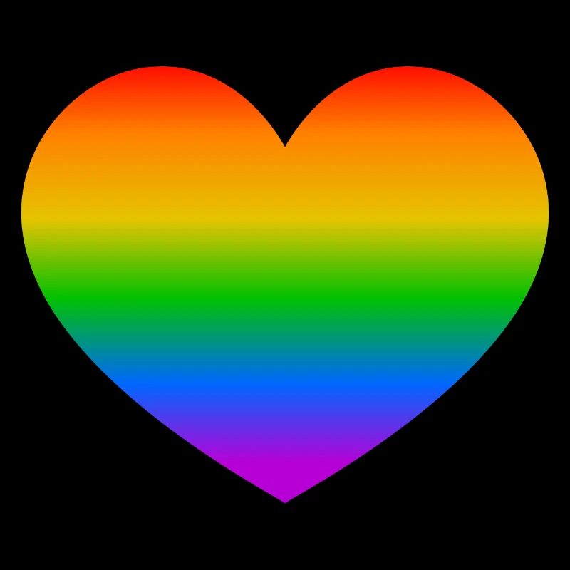Herz Regenbogen LGBT