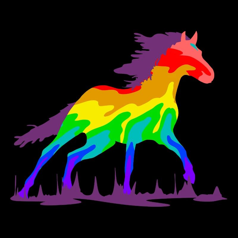 Cheval au galop