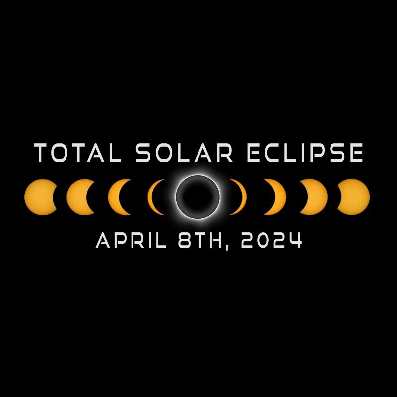 Solar Eclipse April 8 2024 Souvenir Memento