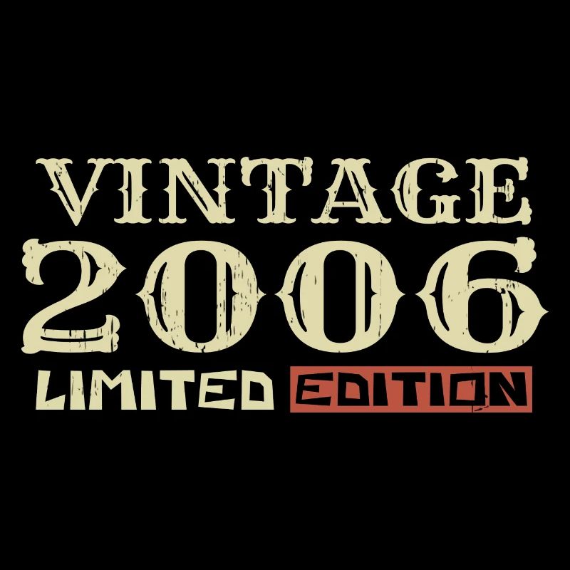 2006 Vintage: 18th Anniversary Unique Retro Gift