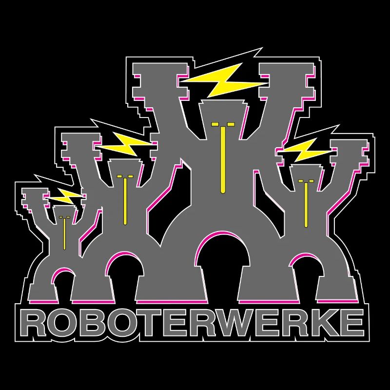 Roboterwerke 2.0 Logo Bunt