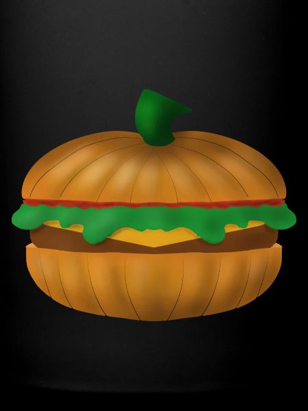 Burger citrouille