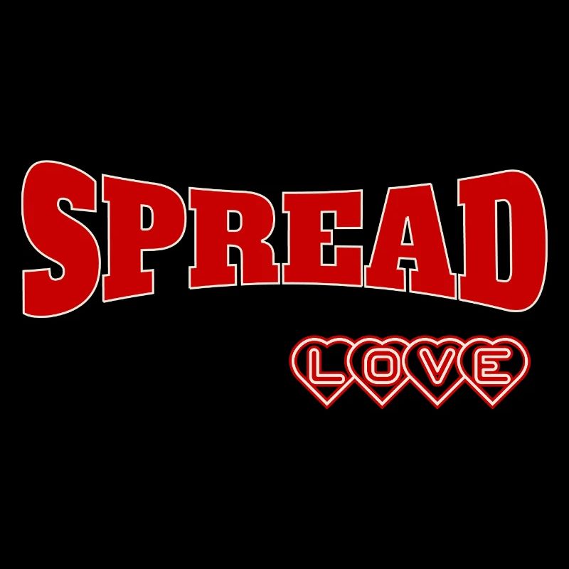 Expressive Spread Love Design